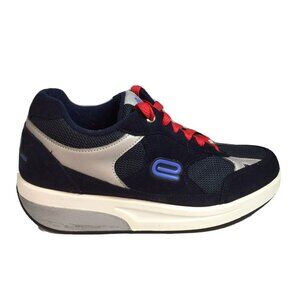 Tenevis "Cardiff" Women's Casual Comfort Walking Shoes, Sz 9 Navy/Grey Toning
